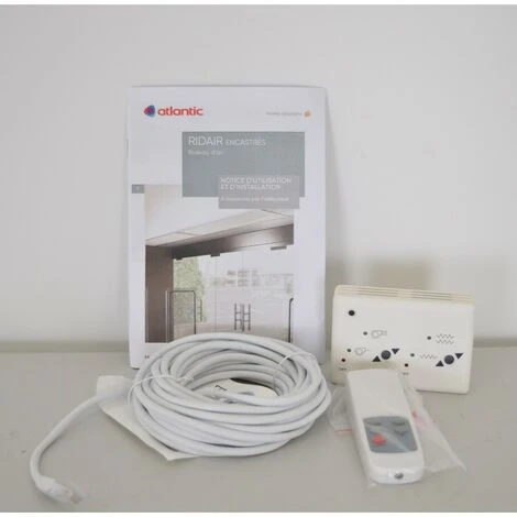 Rideau D'Air Chaud 4/6kW ATLANTIC Ridair 1000E Encastrable - 0611535-0 5 Rideau D'Air Chaud 4/6kW ATLANTIC Ridair 1000E Encastrable - 0611535-0 – Image 5