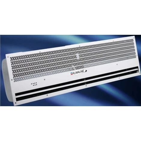 KLIMALINE RIDEAU D'AIR ENCASTRÉ DE 90 CM AVEC TÉLÉCOMMANDE À 2 VITESSES 90 CM BLANC HID AVEC RÉSISTANCE 1 KLIMALINE RIDEAU D'AIR ENCASTRÉ DE 90 CM AVEC TÉLÉCOMMANDE À 2 VITESSES 90 CM BLANC HID AVEC RÉSISTANCE