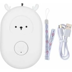 Déstockage Mini Purificateur D'air Portable, Collier Portable Purificateur D'air à Ions Négatifs, Recharge USB Assainisseur D'air Personnel De Taille De Voyage Pour Chambre à Coucher, Bureau, Extérie