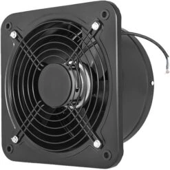 VEVOR Ventilateur DeExtraction 250 Mm, Extracteur DeAir Industriel Commercial, Ventilation Murale En Metal, Ventilateur Aspiration Ventilation Volume DeAir 2030 M³/h, Ventilateur Silencieux, Atelier