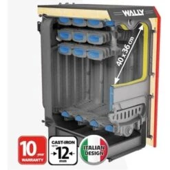 Chaudière Bois Klimosz Wally S 4 Avec Régulateur De Tirage à Chainette 6 Chaudière Bois Klimosz Wally S 4 Avec Régulateur De Tirage à Chainette -Atlantic Magasin 94372754 3