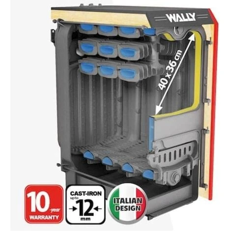 Chaudière Bois Klimosz Wally S 4 Avec Régulateur De Tirage à Chainette 3 Chaudière Bois Klimosz Wally S 4 Avec Régulateur De Tirage à Chainette – Image 3