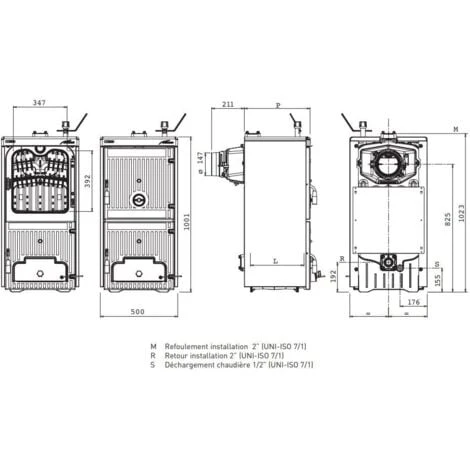 Chaudière Bois Klimosz Wally S 4 Avec Régulateur De Tirage à Chainette 4 Chaudière Bois Klimosz Wally S 4 Avec Régulateur De Tirage à Chainette – Image 4