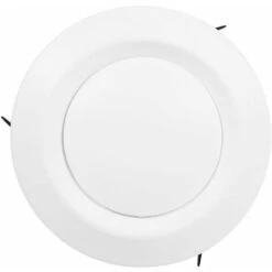 Couvercle De Conduit, Cache Vmc Plafond Conduit 70, Vmc 100 Diffuseur De Plafond Soupape D'alimentation D'échappement Air Vent Anemostat Ventilation Ducting Hose Cover 75Mm (75mm) -Atlantic Magasin 95346739 4