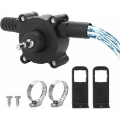 Portable Mini Perceuse Électrique Pompe Perceuse À Main Alimenté Pompe À Eau Moteurs Diesel Huile Liquide Eau Main Pompes De Transfert Auto-Amorçantes Vitesse De Pompage Rapide