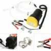 Pompe à Huile 12V Moteur Puissant Vidange D'huile Pompe D'aspiration D'huile 60W