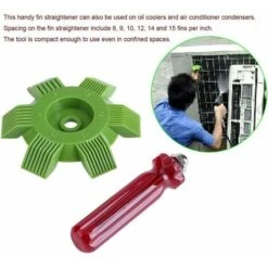 Condenseur Radiateur Fin Lisseur Cleaner Peigne Râteau Air Conditionné Outil Climatiseur Voiture Automobile A/C 7 Condenseur Radiateur Fin Lisseur Cleaner Peigne Râteau Air Conditionné Outil Climatiseur Voiture Automobile A/C -Atlantic Magasin 96317737 3