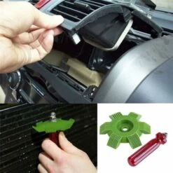 Condenseur Radiateur Fin Lisseur Cleaner Peigne Râteau Air Conditionné Outil Climatiseur Voiture Automobile A/C 8 Condenseur Radiateur Fin Lisseur Cleaner Peigne Râteau Air Conditionné Outil Climatiseur Voiture Automobile A/C -Atlantic Magasin 96317737 4