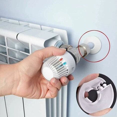 Rosace Radiateur Cache Tuyau Pour Radiateur Chauffage Plomberie Couvercle De Trou Mural Sol 16 Mm / 20 Mm / 25 Mm 24Pcs(Blanc) 5 Rosace Radiateur Cache Tuyau Pour Radiateur Chauffage Plomberie Couvercle De Trou Mural Sol 16 Mm / 20 Mm / 25 Mm 24Pcs(Blanc) – Image 5