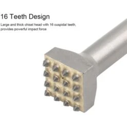 Perforateur - Burineur Marteau électrique Burin Peu Pour Rugosité De Surface Percussion Marteau Burin Outil Pour Mur Béton Carreaux De Céramique, Argent 9 Perforateur - Burineur Marteau électrique Burin Peu Pour Rugosité De Surface Percussion Marteau Burin Outil Pour Mur Béton Carreaux De Céramique, Argent -Atlantic Magasin 96762868 5