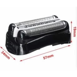 Remplacement Simple De Feuille Et De Coupe Pour Braun 3 Series 300S 301S 310S 320S 330S 340S 360S 380S 3000S,32B Noir 9 Remplacement Simple De Feuille Et De Coupe Pour Braun 3 Series 300S 301S 310S 320S 330S 340S 360S 380S 3000S,32B Noir -Atlantic Magasin 96762869 5