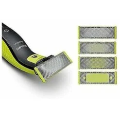 3 Lames De Rechange Pour Rasoir Philips Oneblade -Atlantic Magasin 96762872 4