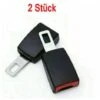 2X Clip De Verrouillage De Boucle D'Extension D'Extension De Ceinture De Sécurité De Voiture Réglable