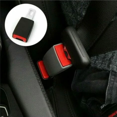 2X Clip De Verrouillage De Boucle D'Extension D'Extension De Ceinture De Sécurité De Voiture Réglable 3 2X Clip De Verrouillage De Boucle D'Extension D'Extension De Ceinture De Sécurité De Voiture Réglable – Image 3