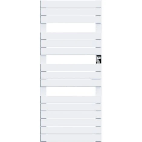 Sèche-serviette électrique Sans Fluide 750W H.138,5xL60cm Bestherm Hanae Blanc 1 Sèche-serviette électrique Sans Fluide 750W H.138,5xL60cm Bestherm Hanae Blanc