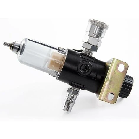 Filtre Régulateur Pour Air Comprimé 1/4" - Anti-humidité - Lubrificateur 5 Filtre Régulateur Pour Air Comprimé 1/4" - Anti-humidité - Lubrificateur – Image 5