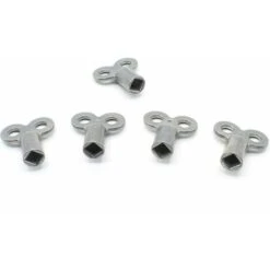 Clé De Purge De L'appareil De Chauffage 5 Mm [5 Pièces] En Zinc Moulé Sous Pression Non Traité Clé De Purge De L'appareil De Chauffage -Atlantic Magasin 97517437 4