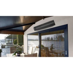 Eurom Outdoor Chauffage De Terrasse Panneau Chauffant 1800watt Mur/plafond Noir -Atlantic Magasin 98088895 3