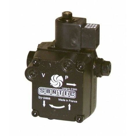 Pompe à Fioul - AS47 C 1538 6P 0500 SUNTEC - - Avec électrovanne 1 Pompe à Fioul - AS47 C 1538 6P 0500 SUNTEC - - Avec électrovanne