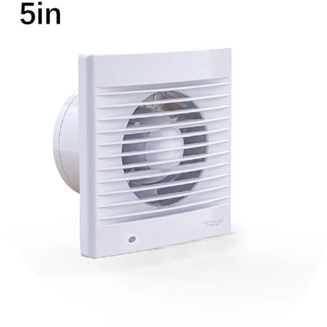Hotte Aspirante Silencieuse Pour Salle De Bains, Ventilateur De Fenêtre Et Mural Pour Cuisines, Salles De Bains, Vérandas Et Garages Avec Interrupteur à Cordon - 5" (sans Interrupteur à Cordon) 1 Hotte Aspirante Silencieuse Pour Salle De Bains, Ventilateur De Fenêtre Et Mural Pour Cuisines, Salles De Bains, Vérandas Et Garages Avec Interrupteur à Cordon - 5" (sans Interrupteur à Cordon)