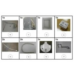 Kit électrique Stéatite 2400W TC PECS VM - Kit électrique Stéatite 2400W TC PECS VM